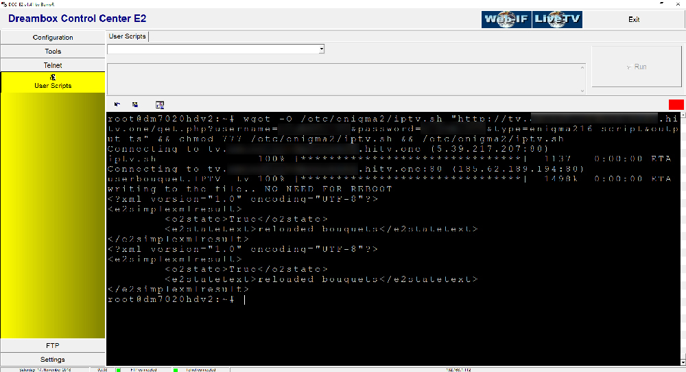How to add IPTV channels to Enigma2 via autoscript