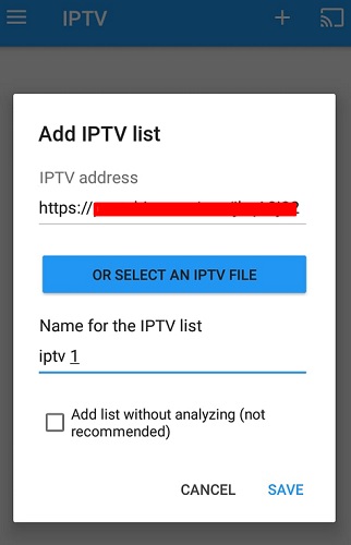 IPTV for Roku