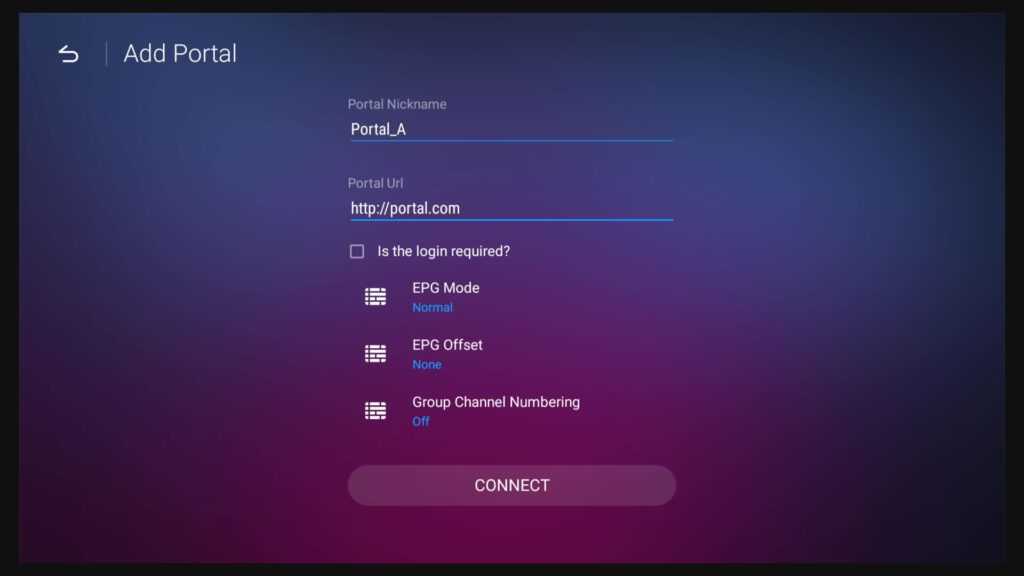 Formuler setup