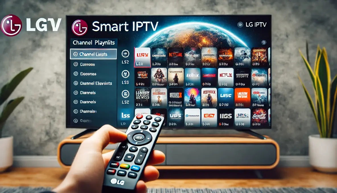 Install and configure IPTV on an LG Smart TV