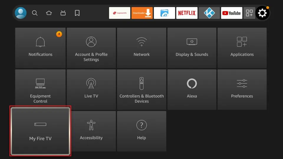 Comment rétablir les options du développeur sur un Firestick?